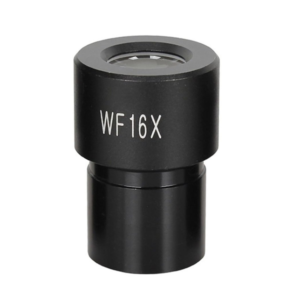Joebo Microscope Kit 5X 10X 15X 16X 20X 25X Wide Angle Optical Lens Mounting Size 23.2mm Biological Microscope Eyepiece Microscope Lens Adapters (Color : WF16X)
