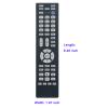290P187020 Replaced Remote Commander fit for Mitsubishi Projection TV WD-73738 WD-65738 WD-60738 WD-65838 WD-73838 WD-82738 WD-82838 LT-55265 LT-40164 LT-46164 LT-46265 LT-55154 LT-55164 WD73738 view 2