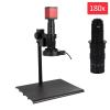 JOEBO Microscope Kit 13MP HD Electronic Digital Microscope Camera Control 130/150/180X C-Mount Lens Microscope Lens Adapters (Color : Bracket B 180x) view 2