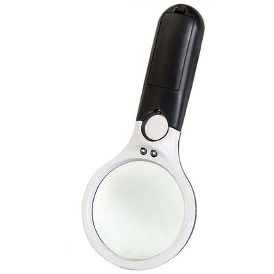 JOEBO Microscope Kit 40x 3.5mm LED Light Handheld Magnifying Glass Microscope Illuminated Magnifier Loupe Lamp Microscope Lens Adapters (Color : 3x-45x Type A)