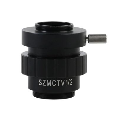 Joebo Microscope Kit 0.35X 0.5X C Mount Lens Adapter SZMCTV1/2 1/3 1X for Simul Trinocular Stereo Microscope Microscope Lens Adapters (Color : SZMCTV 1-2)