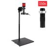 JOEBO Microscope Kit 13MP HD Electronic Digital Microscope Camera Control 130/150/180X C-Mount Lens Microscope Lens Adapters (Color : Bracket D 150x) view 2