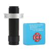 JOEBO Microscope Kit 4K 1080P 60FPS 55MP HDMI USB Video Lab Microscope Camera C-Mount Lens LED Ring Light for PCB Mobile Repair Soldering Microscope Lens Adapters (Color : with 130X Lens) view 1