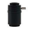 JOEBO Microscope Kit 0.35X 0.5X C Mount Lens Adapter SZMCTV1/2 1/3 1X for Simul Trinocular Stereo Microscope Microscope Lens Adapters (Color : 1X) view 1