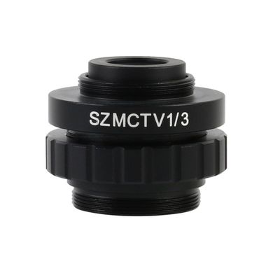 JOEBO Microscope Kit 0.35X 0.5X C Mount Lens Adapter SZMCTV1/2 1/3 1X for Simul Trinocular Stereo Microscope Microscope Lens Adapters (Color : SZMCTV 1-3)