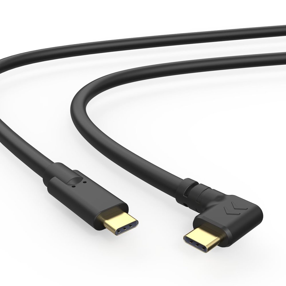 16ft USB-C to USB-C Camera Tethering Cable Fast Type-C Data Transfer Cable for DSLR Cameras and Computers, Wide Compatibility with Canon EOS R/R5/R6 II, Sony A7M3/A7M4/R4, Nikon Z5/Z6/Z7, FujiXT5