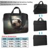14 inch Laptop Tote Bag Men Women Sport Soccer Shoulder Laptop Sleeve Briefcase Messenger Computer Bag view 2