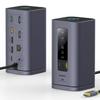 Baseus SpaceMate(MAC) Docking Station, USB C Docking Station 3 Monitors with 4K HDMI, 10Gbps USB Ports, 100W PD, Gigabit Ethernet, Audio, Laptop Docking Station for Mac & Win view 1