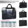 13 inch Laptop Tote Bag Men Women Deep black waves Shoulder Laptop Sleeve Briefcase Messenger Computer Bag view 2