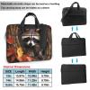 15.6 inch Laptop Tote Bag Men Women Raccoon in The Fall Tree Hole Shoulder Laptop Sleeve Briefcase Messenger Computer Bag view 2