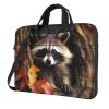 14 inch Laptop Tote Bag Men Women Raccoon in The Fall Tree Hole Shoulder Laptop Sleeve Briefcase Messenger Computer Bag view 1