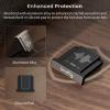 SmallRig Hot Shoe Cover for FUJIFILM X100VI X100V X-E5 X-T4 X-T50 X-T5 X-T30ii X-T3 X-E4 X-S20 X-S10 X-Pro3 X-H2s X-H2 GFX100S GFX100 II GFX50SII, Black view 4