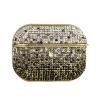 YOUULAR Protective Case for Airpods Pro Generation with Rhinestones, Glitter Rhinestone Diamond Cover Anti-Slip Anti-Scratch Case for Women and Girls Gradient Black view 1