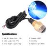 CHICIRIS Underwater Light, Quick Disconnect IP68 Dock Light 12V Brass Glass Blue for Dock Parties Pool Events Marine Use view 4