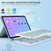 GOOVEN Keyboard case with Mouse for iPad Pro 13 inch 20247th Generation Ultra Thin Bluetooth Keyboard Built-in Pencil Holder Magnetic Detachable Wireless KeyboardBalck view 3