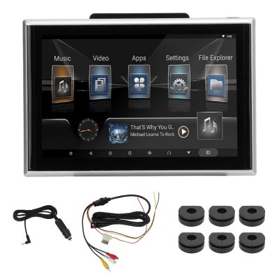 DirectNine Basics 9in HD Car Headrest Video Player Wifi2G32G ROM9.0, Rear Seat Entertainment System with 4k Pictures, Genericgw1d093eak