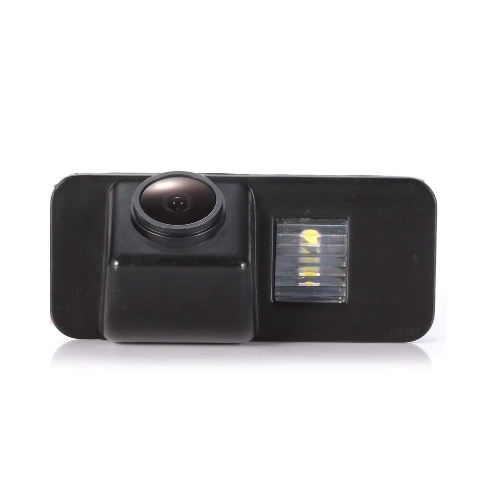 1280p Super Pro Waterproof Backup Camera Color Car Rear View Camera 170 Degree Viewing Angle License Plate with Night Vision for Ford Mondeo BA7 ab 2007/Focus II Facelift C/Kuga ab 2008/S-Max ab 2006