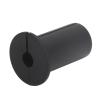 Cable Routing Kit, 10pcs Silicone Wall Grommet Feed Through Bushings for 0.75in Cable, Antenna Guard, Indoor & Outdoor Use (Black) view 2