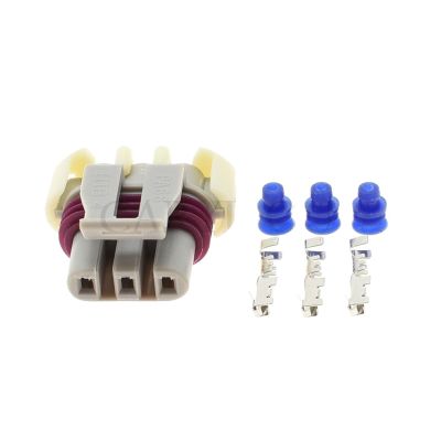TakenE 1 Set 3Pin Female Automobile Ignition Coil Plug Connector 121209946 (Color : Female)