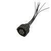 1 Set 7 Pin Tyco Amp 1.5 Mm BU-STE KPL Circular Din Housing Male Female Connector 968421-1 967650-1 1718230-1 with Cable Sheath (Color : Female with wire) view 1
