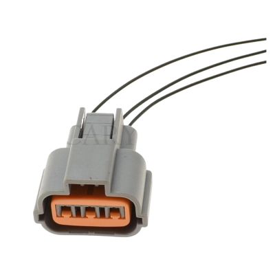 TakenE 1 Set 3 Pin PU465-03127 PU475-03900 High-Voltage Pack Ignition Coil Waterprof Connector Car Socket (Color : Female with wire)