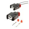 TakenE 1 Set 2 Pin Auto Air Conditioner Compressor Pump Connector Harness Socket ABS Sensor Plug 34062-0028 (Color : Female) view 2