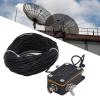 Zunate Portable HF End Fed Antenna, 1:49 Balun Short Pocket End Fed Radio Antenna, 330MHz FE8 CW SSB End Fed Half Antenna, PVC End Fed Radio Antenna for Outdoor, Zunate3qd801wkm2 view 3