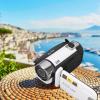 Zunate Mini 16MP Handheld Video Camcorder, 16X Digital Zoom 1080P Photos Vlogging Camera with 2.7 Inch LCD Screen, Anti Shake, Timer Selfies and Continuous for Travel (US Plug) view 2