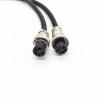 BOUUNCIY 19.69 ft GX16 5 Pin Double Female Head Aviation Cordset, GX16 5Pins Female to Female Connector Electrical Cable Panel Mount Circular Metal Aviation Adapter Cordset for Ships 20AWG (6meter) view 4
