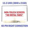 13.3 inch UHD 3840(RGB)*2160 for N133DCE-GP1 60Hz LCD Screen Replacement EDP 40Pins Display Panel Non-Touch view 2