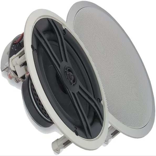 YAMAHA NSIW360C 2-Way in-Ceiling Speaker System, White (2 Speakers)