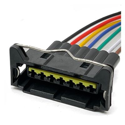 automotive electrical connectors 7 Pin Sealed 3.5mm Sen/;sor pl;/ug Wiring Harness W*a/te*r/pr*o/o*f Male Female Housing Adapter Plastic Car Auto Connector 1111700735GC001(7Pin Female,10 Pcs)