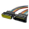 automotive electrical connectors 7 Pin Sealed 3.5mm Sen/;sor pl;/ug Wiring Harness W*a/te*r/pr*o/o*f Male Female Housing Adapter Plastic Car Auto Connector 1111700735GC001(7Pin Female,10 Pcs) view 2