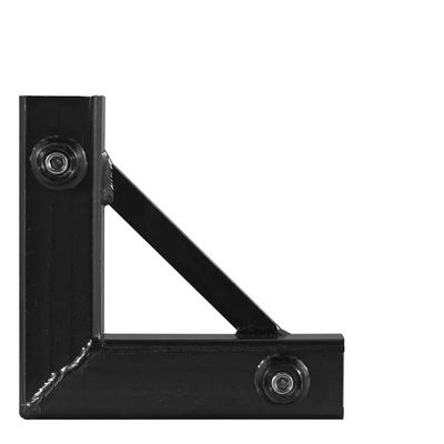 DirectNine Basics Modern Studio Equipment Corner for 1"" Square Tube, Black