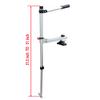 Brocraft Telescopic Transducer Pole with Deck Mount/Telescopic Transducer Pole Transducer Mount/Universal Live Sonar Transducer Mount/Livescope Mount view 3