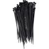 1009 100pk 8 Inch 50lbs Black Cable Zip Tie - UV resistant tough zip ties, Excellent to use in areas with lots of sun or weather, Standard black color, Can retain upto 50 pounds each view 1
