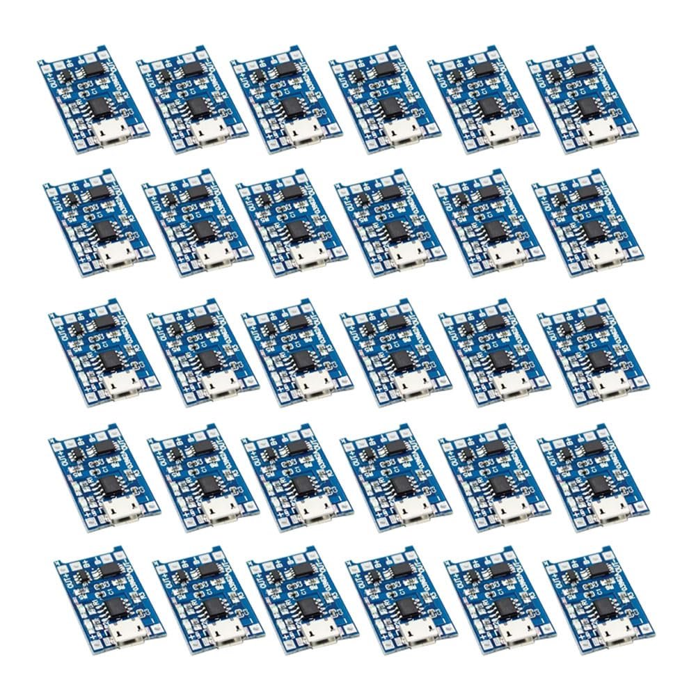 30pcs TP4056 Type-c Micro Mini USB 5V 1A 18650 Module Board (Micro)