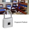 Fingerprint Padlock Anti Theft Fingerprint Lock Small Password Fingerprint Lock Fingerprint for Door Lock Padlockantique Lock Security Biometric Padlock Electrico Keys Locks view 2