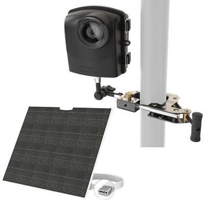 Brinno BCC2000 Plus + ASP1000-P Construction Camera & Solar Panel Bundle