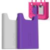 OUTXE 2 Pack Silicone Phone Holder for Bogg Bag, Phone Case Holder Charms Accessory Compatible with All Bogg Bags, Cell Phone Holder for Bogg Bag, Phone Holder Attachment for Simple Modern Beach Bags view 1