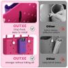 OUTXE 2 Pack Silicone Phone Holder for Bogg Bag, Phone Case Holder Charms Accessory Compatible with All Bogg Bags, Cell Phone Holder for Bogg Bag, Phone Holder Attachment for Simple Modern Beach Bags view 4