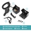 Accessoryway Replace KVC-19 Travel Car Charger Compatible with Kenwood TK-3400 TK-2200LP TK-2300VP TK2400 TK-3200L TK-3302UK NX240 NX340 Radio Charger KNB-45L KNB-63L KNB-29N Battery Charger view 2