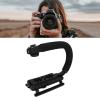 Handheld Camera Stabilizer Grip, U Shaped Video Action Stabilizing Handle Grip, Compatible for for for DSLR Action Camera Camcorder view 4