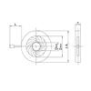 JOEBO Microscope Kit 1-29mm Aperture Diaphragm Condensor Camera, 2pcs Adjustable Optical Mechanical Iris Microscope Lens Adapters view 2