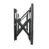 WPTGODGB Wall-Mounted Cantilever Bracket Hydraulic TV Stable Wall 86 Bracket Reinforced Telescopic TV 45 49 55 65 75 86 TV inch Hanging (Color : 75-inch) view 2