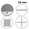 Microscope Kit 22mm Diameter Micrometer Microscope Calibration for Microscope Microscope Lens Adapters (Color : MS-1-P9) view 3