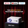 Aurzen EAZZE D1 Smart Projector with WiFi and Bluetooth, Officially-Licensed APP, Auto Focus/Keystone, DoIby Audio 16W Speakers, Native 1080P, HDR10, 4K Support, Portable Mini Outdoor Movie Projector view 2