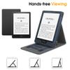 Flip Case for Kindle Paperwhite 5th/6th/7th/10th Generation (2012-2018 Release, Model EY21 & DP75SDI & PQ94WIF), Two Hand Straps and Vertical Multi-Viewing Stand Cover with Auto Wake/Sleep Light Blue view 4