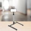 DirectNine Basics Adjustable Phone Tripod, Phone Stand for Recording, Overhead Phone Mount, Tabletop Tripod for Teaching Online Live Streaming Showing Drawing Sketching Cooking, 44.00X27.00X23.50CM, Silver view 4