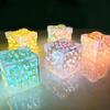 JKVPVANT Flower Tulip LampHandmade DIY Tulip Flower Magic Cube Mirror Night Light, Creative Gift for Teen Girls, Couple, Friends, Children (Multicolor) view 2